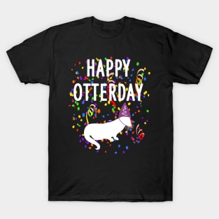 Otter pun parody animal gift otterday T-Shirt